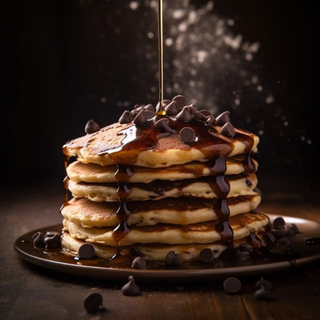 Chocolate Chip Pancakes.