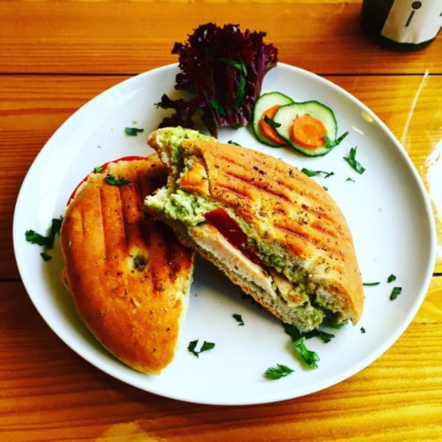 Turkey Pesto Panini.