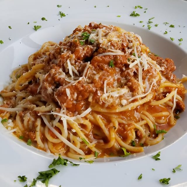 Spaghetti Bolognese.