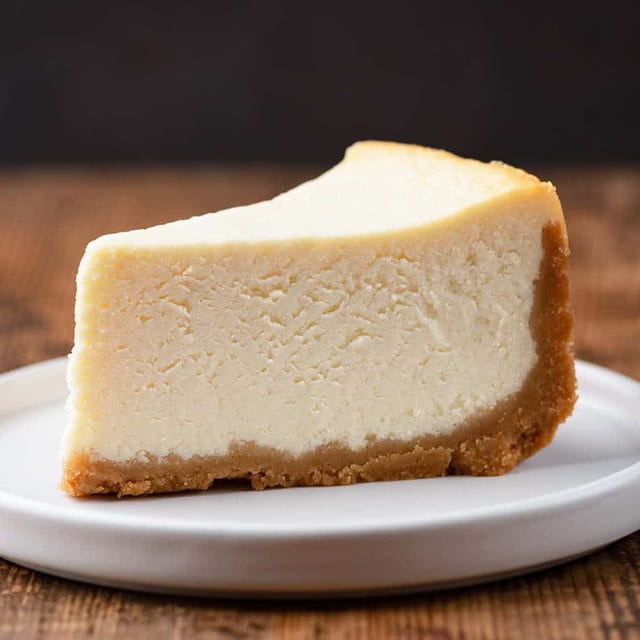 New York cheesecake.