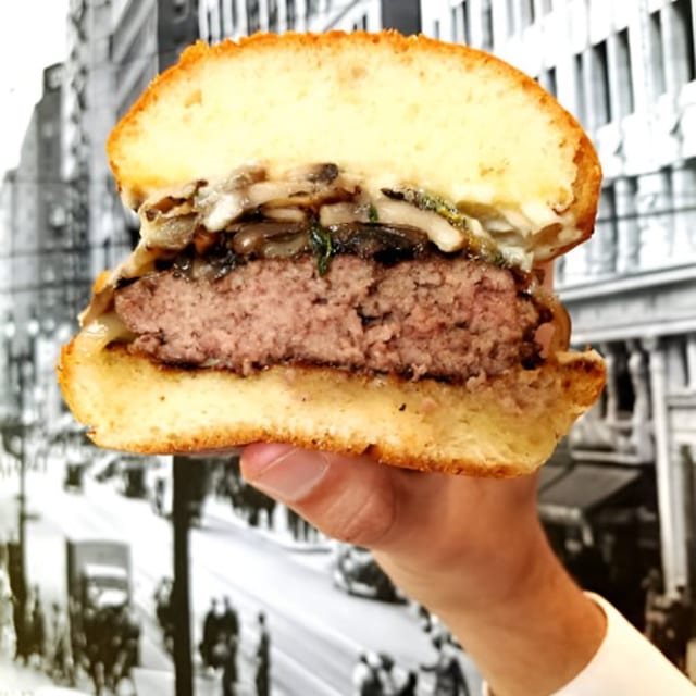 Swiss Burger.