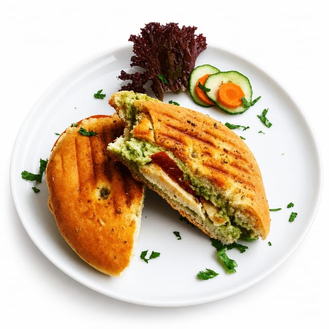 Turkey Pesto Panini.