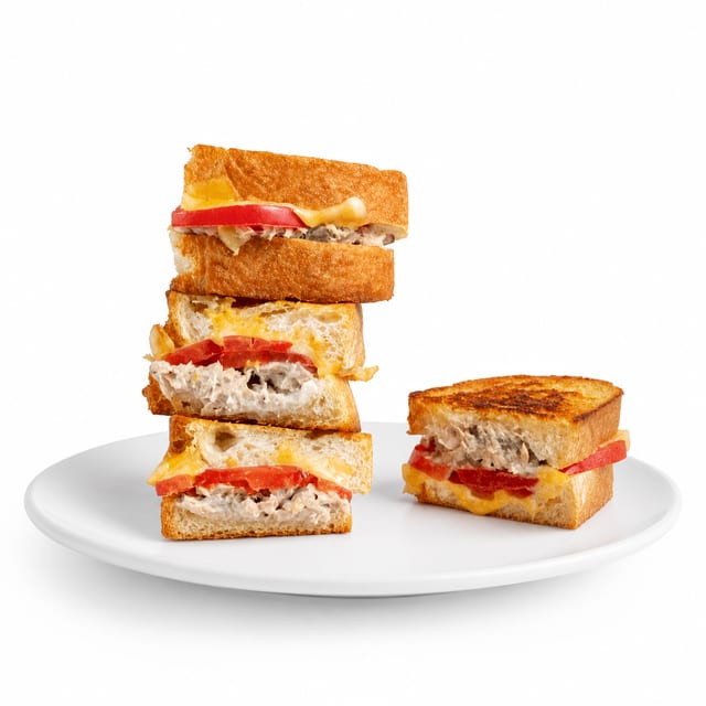 Tuna Melt Sandwich.