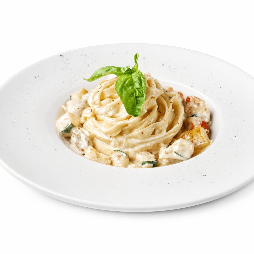 Fettuccine Alfredo.