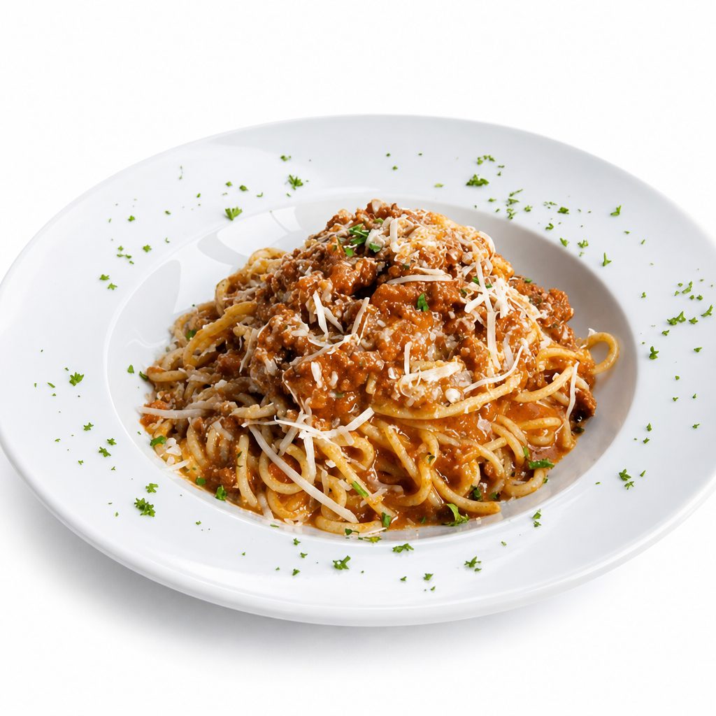 Spaghetti Bolognese.