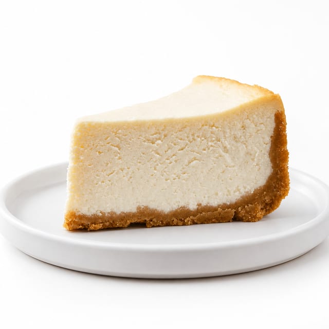 New York cheesecake.