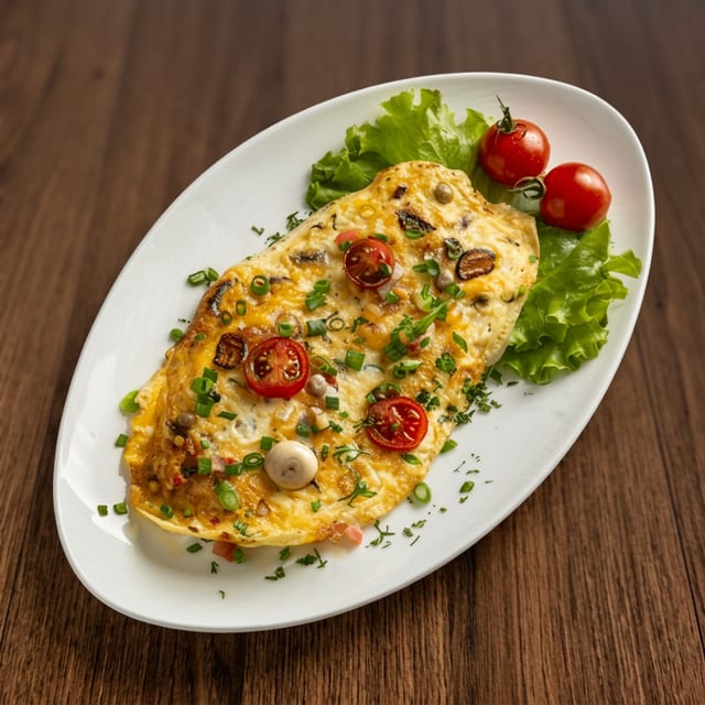 Veggie Omelette.