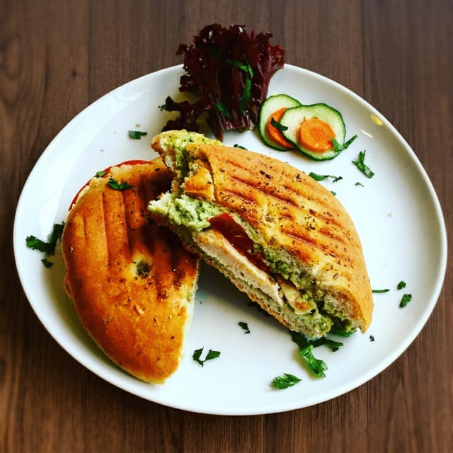 Turkey Pesto Panini.