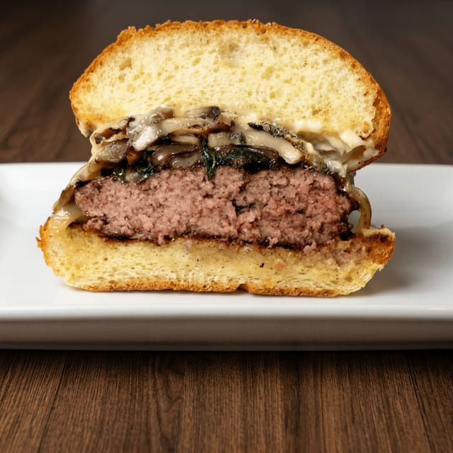 Swiss Burger.