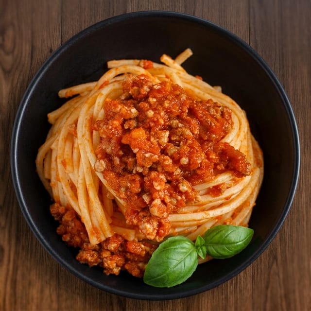 Spaghetti Marinara.